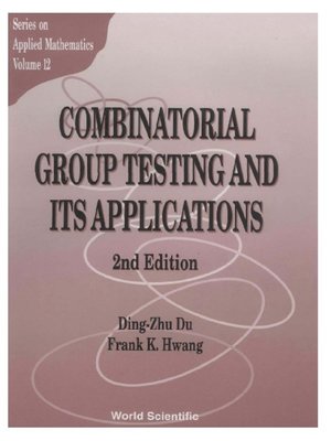 cover image of Combinatorial Group Testing and Its Applications ()